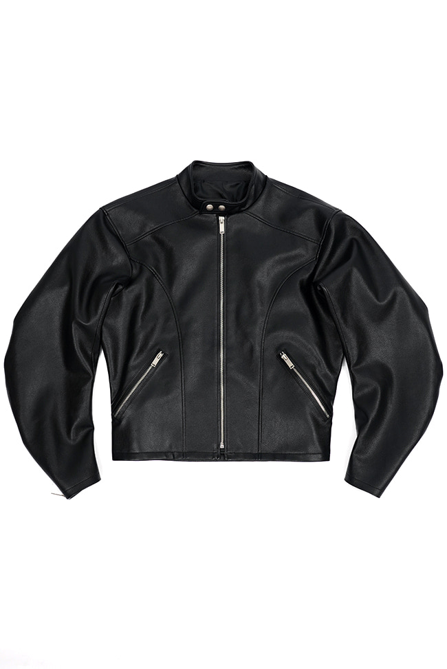 [last 5th re-stock] CURVED SLEEVE RIDER JACKET